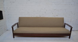 Danish Teak Sofa Bed Settee